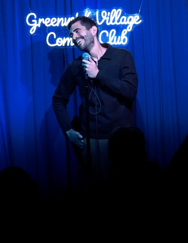 Manu Valencia stand-up comedy Greenwich Village NYC